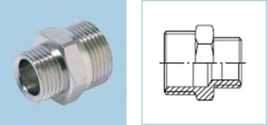 Picture of Kisan Nypel wkrtny 1/2x3/4" 36.50.22