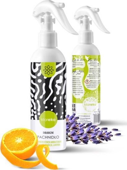 Picture of Klareko KLAREKO_Pachnido perfumy dla domu w sprayu Pomaracza Lawenda 250ml