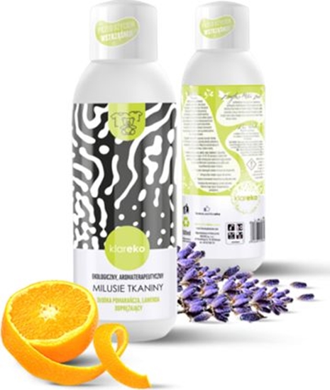 Picture of Klareko Milusie tkaniny Pomaracza z Lawend 500ml
