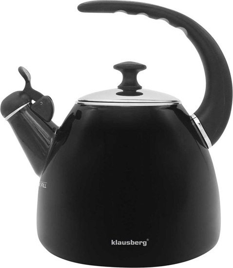 Изображение Klausberg CZAJNIK STALOWY 2.8L CZARNY KLAUSBERG KB-7403