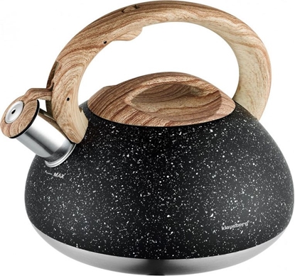Изображение Klausberg CZAJNIK Z GWIZDKIEM 2,7L KLAUSBERG KB-7282 GRANIT WOOD
