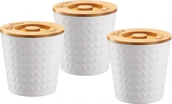 Picture of Klausberg ZESTAW 3 POJEMNIKÓW KAWA HERBATA CUKIER KLAUSBERG KB-7487