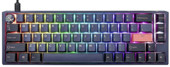 Picture of Klaviatūra Ducky One 3 Cosmic Blue SF Cherry MX Ergo Clear