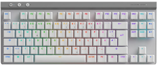 Picture of Klaviatūra Logitech G515 Lightspeed TKL Wireless White