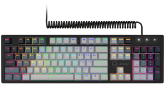 Picture of Klaviatūra Lorgar Azar 514 White ENG