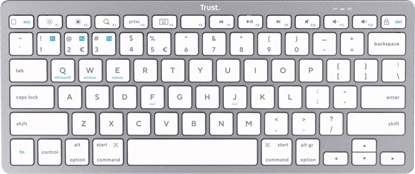 Picture of Klaviatūra Trust Wireless Bluetooth Keyboard Silver