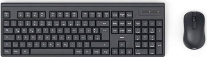Изображение Klawiatura + mysz Hama WKM-100 czarna (U81730510000)