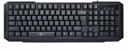 Picture of Klawiatura Art Classica AK-46 Przewodowa Czarna US (AK-46)