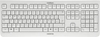 Изображение Cherry KW 3000 tastatūra Universāls RF Bezvadu QWERTZ Vācu Balts