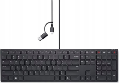 Picture of Dell KB525C tastatūra Birojs USB QWERTY US International Melns