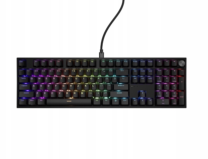Picture of Klaviatūra Genesis Thor 404 RGB Black Outemu Peach Silent