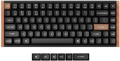 Attēls no KEYBOARD WRL K2 HE SPECIAL ED./BLACK K2H-F1 KEYCHRON