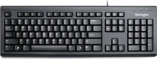 Picture of Klawiatura Kensington 1500109ES (ValuKeyboard Black Spain)