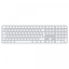 Attēls no Klawiatura Magic Keyboard z Touch ID i polem numerycznym dla modeli Maca z czipem Apple - angielski (międzynarodowy) - białe klawisze