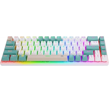 Picture of Klawiatura mechaniczna VEXX GK-084 podświetlenie RGB Biała 