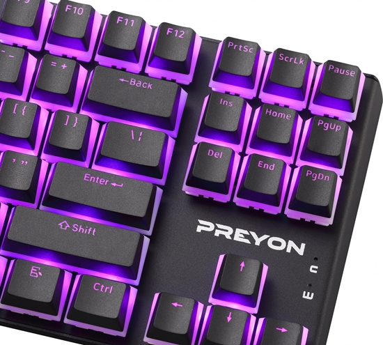 Picture of Klawiatura PREYON Blue Blitz Claw Gateron Blue (PBBC87B)