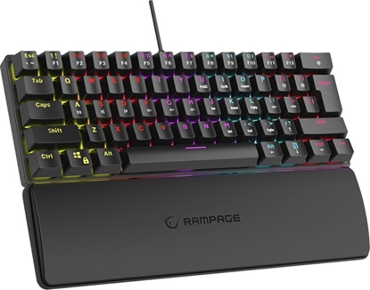 Picture of Klawiatura Rampage Plower K60 RMP Blue Switch (PLOWER K60)
