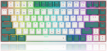 Изображение Klawiatura Redragon K678WG Pro Singed Redragon Red (K678WG-RGB-PRO)