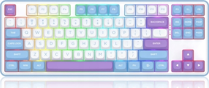 Attēls no Klawiatura Redragon K707WBP-RGB-PRO StarBlade Mint Mambo (Redragon Starblade)