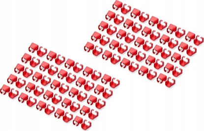 Picture of Digitus Color clips for Patch cable - Red
