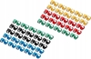 Изображение Digitus Color clips for Patch cable -Mixed (20 pcs. in each Red, Green, Blue, Yellow, Black)