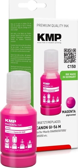 Изображение KMP C150 Ink Tank magenta compatible with Canon GI-56 M