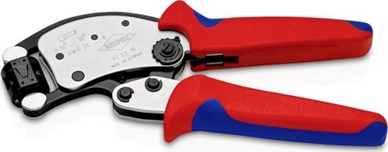 Picture of KNIPEX Twistor T Self-adjusting Crimping Pliers for ferrules
