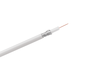 Picture of Koaksiālais vara kabelis,  RG6U, iepakojums 100m, balts SAT9590 CABLETECH