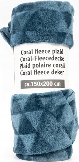 Picture of Koc 150x200cm (granatowy) (wzór 02)