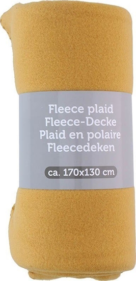 Изображение Koc polarowy 170x130 cm (pomaraczowy)