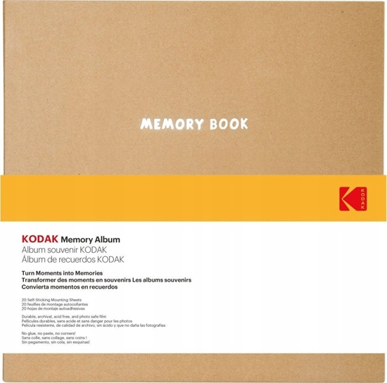 Picture of Kodak Kodak Album Na Zdjcia Samoprzylepny 40 Stron Do Zdj Instax Polaroid Zink / Cat 9891-313 / Brzowy