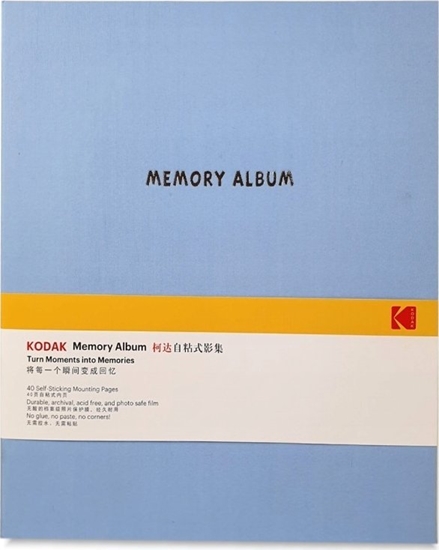 Picture of Kodak Kodak Album Na Zdjcia Samoprzylepny 40 Stron Do Zdj Instax Polaroid Zink / Cat 9891-314 / Niebieski