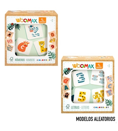 Picture of Koka attīstoša rotaļlieta ( cipari vai burti) Dzīvnieki 3+ CB47572