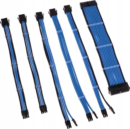 Picture of Kolink Core Adept Braided Cable Extension Kit - Blue