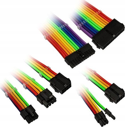Picture of Kolink Kolink Core Adept Braided Cable Extension Kit - Rainbow