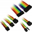 Picture of Kolink Kolink Core Adept Braided Cable Extension Kit - Rainbow