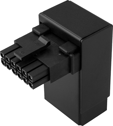 Picture of Kolink Kolink Core Pro 12V-2x6 90 Degree Adapter - Type 2, Black