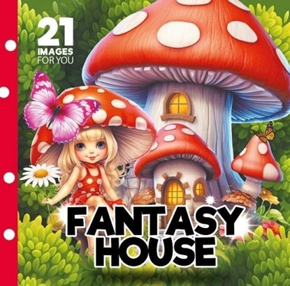 Изображение Kolorowanka 160x160 Fantasy house Bajkowe domki