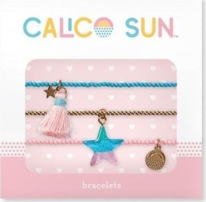 Attēls no Kolorowe Baloniki Zestaw bransoletek Gwiazdka Ombre 3szt.