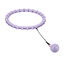 Attēls no KOMPLEKTS HULA HOOP OHA02 VIOLET AR SVARU ONE FITNESS + VIDUKA ATBALSTS BR160