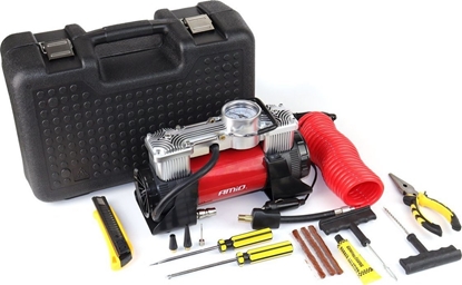 Picture of Kompresor samochodowy AMiO Kompresor samochodowy acomp-18 metalowy 2 cylindry 12v hq