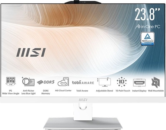 Изображение Komputer MSI MSI Modern AM242P 1M-1206DE i3-100U white 16GB W11P