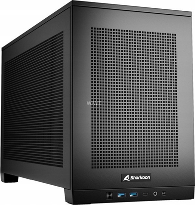 Изображение Komputer Sharkoon Sharkoon REBEL C20 ITX RGB, tower case (black)