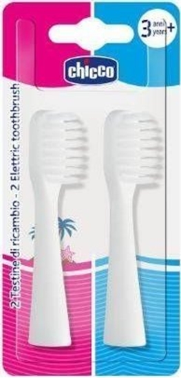 Picture of Kocówka Chicco 138777 GÓWKI DO SZCZOTECZKI ELEKTRYCZNEJ 36M+