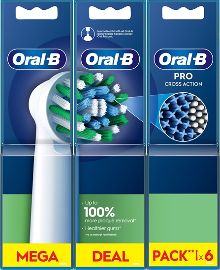 Picture of Kocówka Oral-B Oral-B Pro Cross Action EB50RX 2+2+2