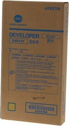 Picture of Konica Minolta Developer Konica Minolta DV614Y Yellow A3VX700