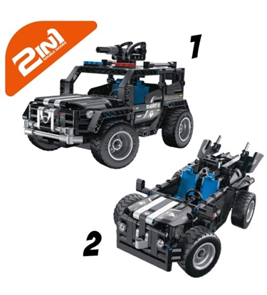 Picture of Konstruktors Džips vai ātrās reaģēšanas transportlīdzekļis 391 det. 6+ CB39029