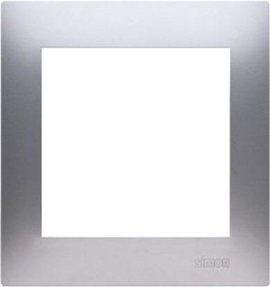 Attēls no Kontakt-Simon Ramka pojedyncza do puszek karton-gips srebrny mat (DRK1/43)