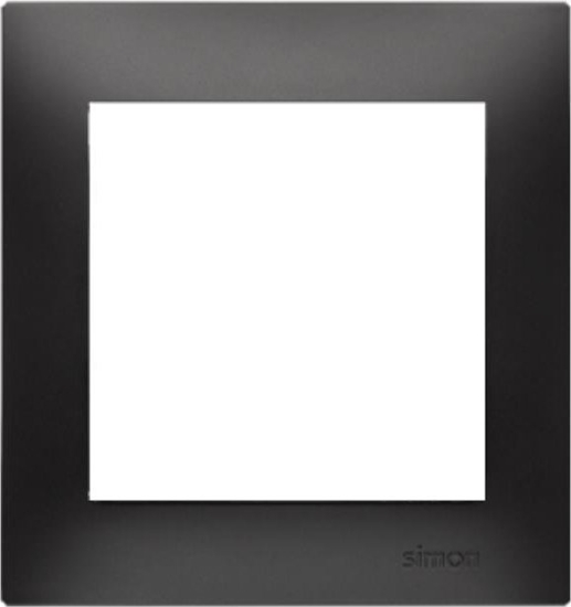 Picture of Kontakt-Simon Simon 54 Premium Ramka 1-krotna PREMIUM IP20 / IP44 czarny mat DR1/49