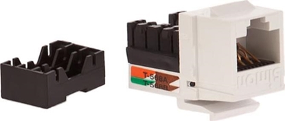 Picture of Kontakt-Simon Simon Connect Wkad gniazda komputerowego pojedynczy RJ45 kat.5e nieekranowany biay CJ545U